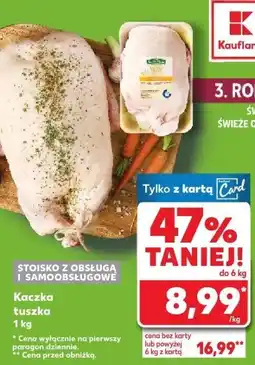 Kaufland Kaczka - tuszka 1 kg Kaufland oferta
