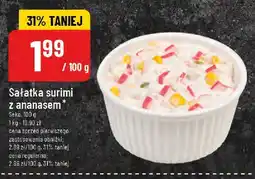 Polomarket Sałatka surimi z ananasem POLOmarket oferta