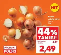 Kaufland Cebula żółta 1 kg Kaufland oferta