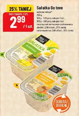 Polomarket Sałatka Go tove wybrane rodzaje oferta