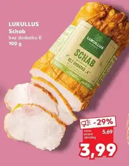 Kaufland Schab bez dodatku E Lukullus oferta