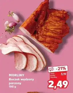 Kaufland Boczek wędzony parzony Morliny oferta