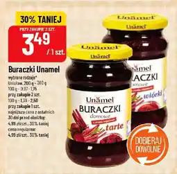 Polomarket Buraczki Unamel wybrane rodzaje oferta