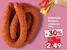 Kaufland Kiełbasa schabowa Koniarek oferta