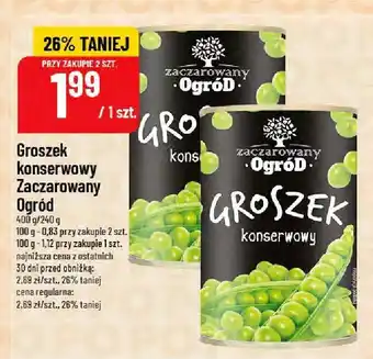 Polomarket Groszek konserwowy Zaczarowany Ogród oferta
