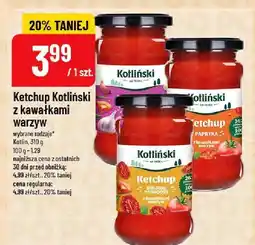 Polomarket Ketchup Kotliński z kawałkami warzyw wybrane rodzaje oferta