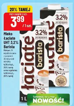 Polomarket Mleko łaciate UHT 3,2% Barista Mlekpol oferta