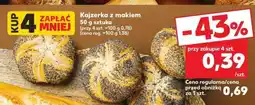 Kaufland Kajzerka z makiem Kaufland oferta