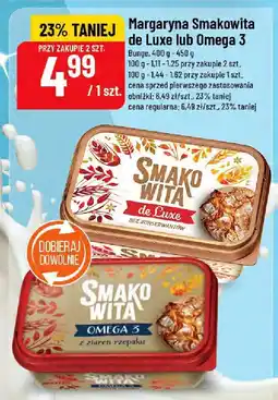 Polomarket Margaryna Smakowita de Luxe lub Omega 3 Bunge oferta