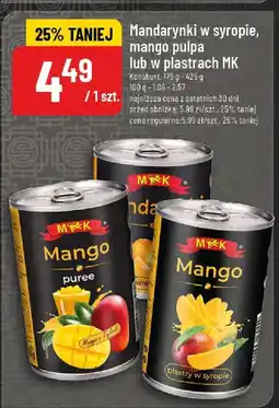 Polomarket Mandarynki w syropie lub mango pulpa lub mango w plastrach MK oferta