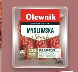 Kaufland Kiełbasa myśliwska Olewnik oferta