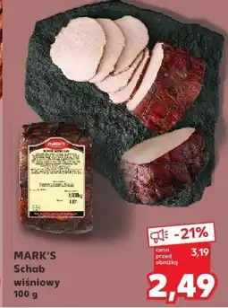 Kaufland Schab wiśniowy Mark's oferta