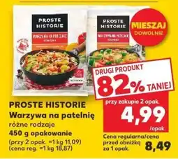 Kaufland Warzywa na patelnię, różne rodzaje Proste Historie oferta