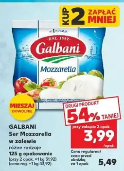 Kaufland Ser Mozzarella w zalewie Galbani oferta