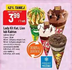 Polomarket Lody Kit Kat, Lion lub Kaktus różne rodzaje Nestlé oferta