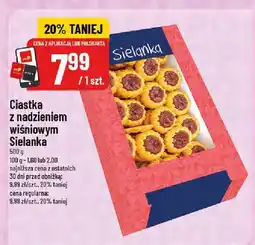 Polomarket Ciastka z nadzieniem wiśniowym Sielanka oferta