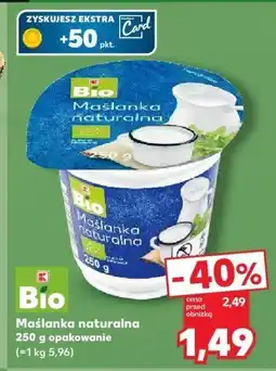 Kaufland Maślanka naturalna Bio K-Bio oferta