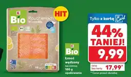 Kaufland Łosoś wędzony na zimno K-Bio oferta