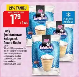 Polomarket Lody śmietankowe Śniegusek Amore Gusto oferta