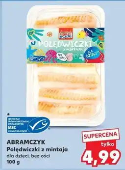 Kaufland Polędwiczki z mintaja dla dzieci bez ości Abramczyk oferta