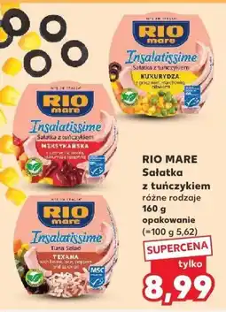 Kaufland Sałatka z tuńczykiem Rio Mare oferta