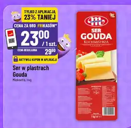 Polomarket Ser Gouda w plastrach Mlekovita oferta
