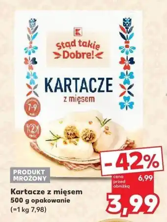 Kaufland Kartacze z mięsem Stąd Takie Dobre oferta