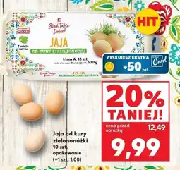 Kaufland Jajka od kury zielonożki 10 szt. Stąd Takie Dobre oferta