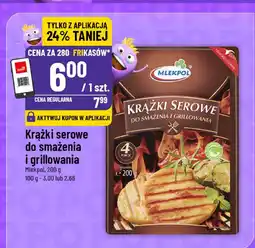 Polomarket Krążki serowe do smażenia i grillowania Mlekpol oferta