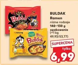 Kaufland Ramen, różne rodzaje Buldak oferta