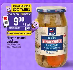 Polomarket Filety z makreli opiekane Seko oferta