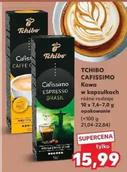 Kaufland Kawa w kapsułkach Tchibo Cafissimo oferta