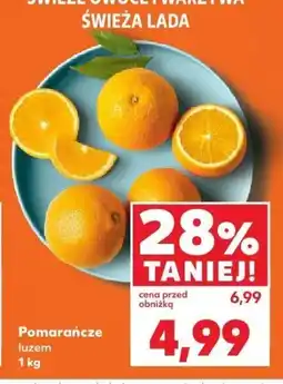 Kaufland Pomarańcze luzem Kaufland oferta