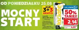 Kaufland Mleko UHT Łaciate 2% oferta