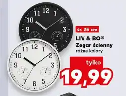 Kaufland Zegar ścienny Liv & BO oferta