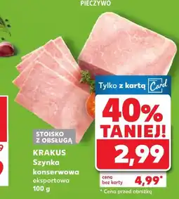 Kaufland Szynka Krakus oferta