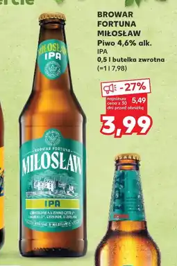 Kaufland Piwo Miłosław oferta
