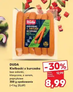 Kaufland Kiełbaski Duda oferta