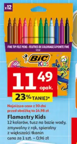 Auchan Flamastry Bic oferta