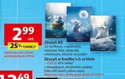 Auchan Zeszyt Folia oferta