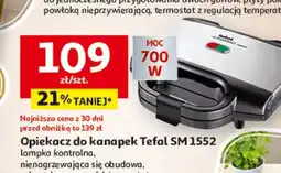 Auchan Opiekacz do kanapek Tefal oferta