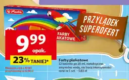 Auchan Farby plakatowe Herlitz oferta