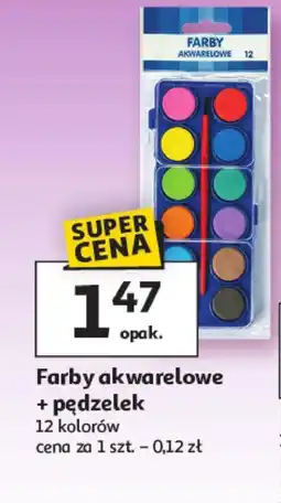 Auchan Farby akwarelowe oferta