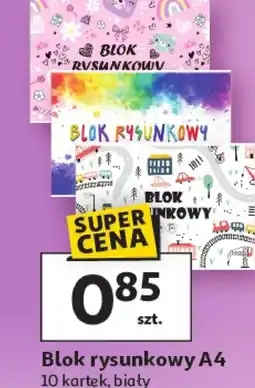 Auchan Blok rysunkowy oferta