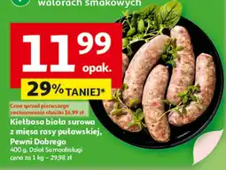 Auchan Kiełbasa biała Pewni Dobrego oferta