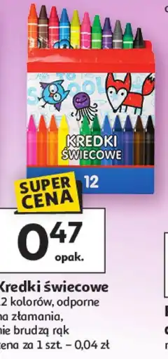 Auchan Kredki świecowe oferta