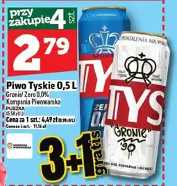 Topaz Piwo Tyskie oferta