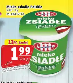 Prim Market Zsiadłe mleko Mlekovita oferta