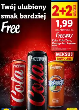 Lidl Napój Freeway oferta