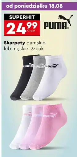 Biedronka Skarpety Puma oferta